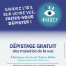 Gardez l'oeil sur votre vue, faites-vous dépister !